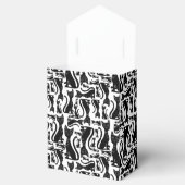 Schwarze Geschenkboxen Geschenkschachtel (Geöffnet)