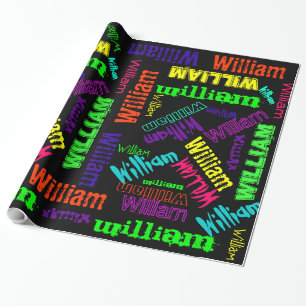 Schwarze Geschenkpapier