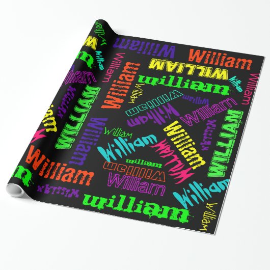 Schwarze Geschenkpapier (Ungerollt)