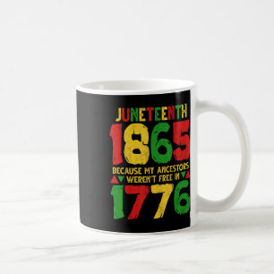 Schwarze Geschichte 1865 Vorfahren waren nicht wei Kaffeetasse