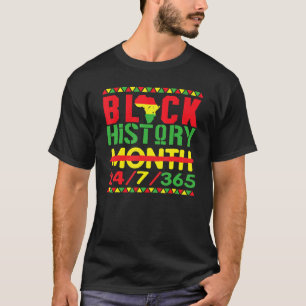 Schwarze Geschichte 247365 Männer Frauen Kinder Sc T-Shirt