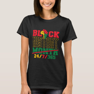 Schwarze Geschichte 247365 Männer Frauen Kinder Sc T-Shirt