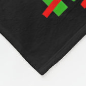 Schwarze Geschichte 247365 Melanin Juneteenth Afri Fleecedecke (Ecke)