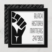 SCHWARZE GESCHICHTE 247365 Power Fist BHM (Vorne/Hinten)