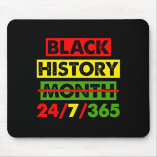Schwarze Geschichte 24 7 365 Afrika Karte Bhm Stol Mousepad