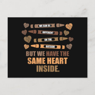 Schwarze Geschichte - Afrika Feiertagspostkarte