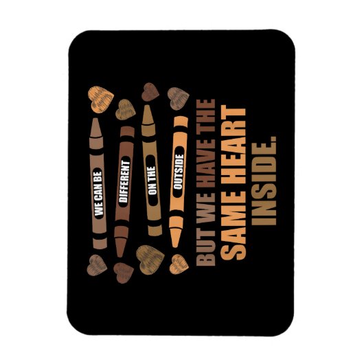 Schwarze Geschichte - Afrika Magnet (Vertikal)