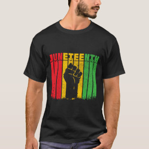 Schwarze Geschichte Afro American African Freedom T-Shirt
