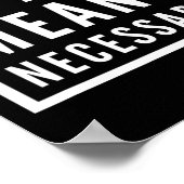 Schwarze Geschichte - auf jeden Fall - Malcolm Poster (Ecke)