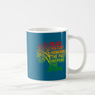 Schwarze Geschichte, die die Vergangenheit afrikan Kaffeetasse