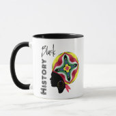 Schwarze Geschichte Ethnisch-afrikanische Amerikan Tasse (Links)