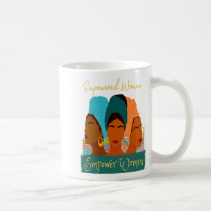 Schwarze Geschichte Frau Empowerment Afroamerikani Kaffeetasse