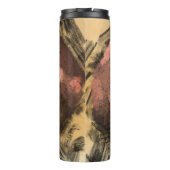 Schwarze Geschichte Frederick Douglass Gold Thermosbecher (Rückseite)