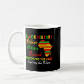 Schwarze Geschichte Glauben Erreichen Erfolg Afrik Kaffeetasse (Links)