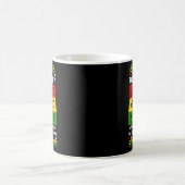 Schwarze Geschichte Glauben Erreichen Erfolgreich Kaffeetasse (Mittel)