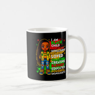 Schwarze Geschichte Ich bin ein schwarzes Kind Afr Kaffeetasse