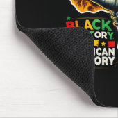 Schwarze Geschichte ist amerikanisch Mousepad (Ecke)