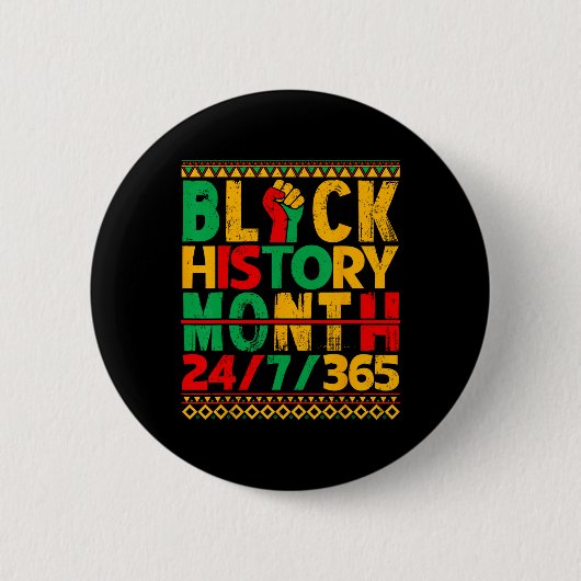 Schwarze Geschichte ist amerikanische Geschichte a Button (Vorderseite)