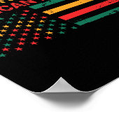 Schwarze Geschichte ist amerikanische Geschichte - Poster (Ecke)