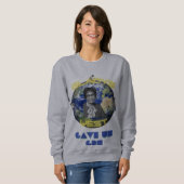 Schwarze Geschichte ist die Menschheitsgeschichte: Sweatshirt (Vorne ganz)