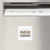 Schwarze Geschichte ist jedermanns Geschichte Ein  Magnet (In Situ (Geschirrspüler))