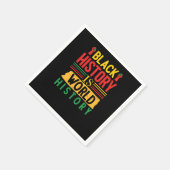 Schwarze Geschichte ist Weltgeschichte (3) Serviette (Ecke)