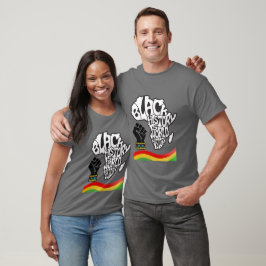 Schwarze Geschichte ist Weltgeschichte Grafik T-Sh T-Shirt