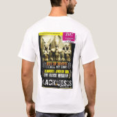 SCHWARZE GESCHICHTE JESUS IST SCHWARZER T - Shirt (Rückseite)