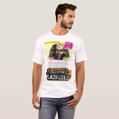 SCHWARZE GESCHICHTE JESUS IST SCHWARZER T - Shirt (Vorne ganz)