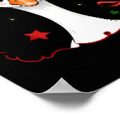 Schwarze Geschichte Juneteenth Gans Coquette Schle Poster (Ecke)