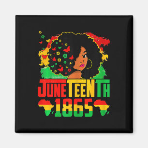 Schwarze Geschichte Juneteenth Ist Mein Unabhängig Magnet