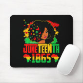 Schwarze Geschichte Juneteenth Ist Mein Unabhängig Mousepad (Mit Mouse)