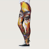 schwarze Geschichte Leggings (Links)