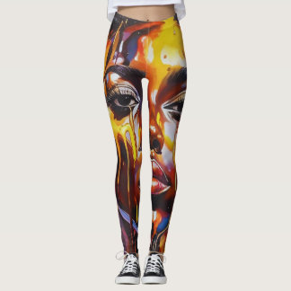 schwarze Geschichte Leggings
