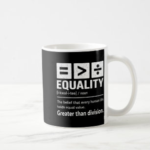 Schwarze Geschichte Melanin Gleichheit ist größer Kaffeetasse