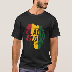 Schwarze Geschichte Monat 2021 Traum wie Führer Kö T-Shirt