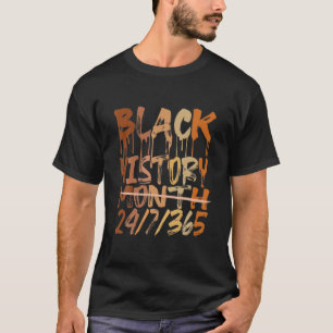 Schwarze Geschichte Monat 2022 Schwarze Geschichte T-Shirt