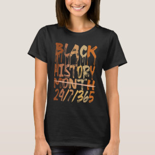 Schwarze Geschichte Monat 2023 Schwarze Geschichte T-Shirt