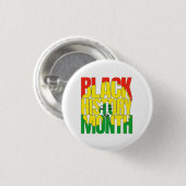 SCHWARZE GESCHICHTE MONAT 2024 BUTTON (Vorne & Hinten)