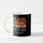 Schwarze Geschichte Monat 2025 Kaffeetasse (Links)