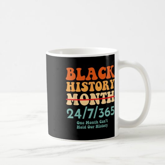 Schwarze Geschichte Monat 2025 Kaffeetasse (Rechts)