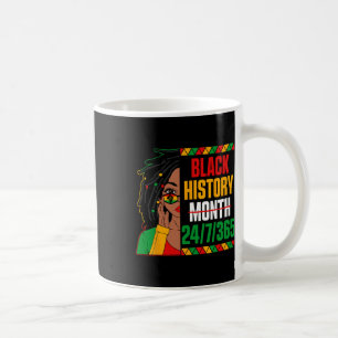 Schwarze Geschichte Monat 247365 Loc'd Girl Melani Kaffeetasse