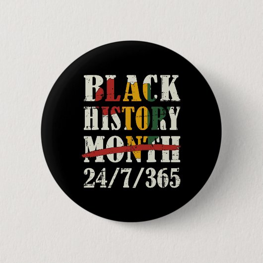 Schwarze Geschichte Monat 247365 mit afrikanischer Button (Vorderseite)
