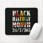 Schwarze Geschichte Monat 247365 mit afrikanischer Mousepad (Mit Mouse)