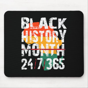 Schwarze Geschichte Monat 247365 Shirt Afrika für Mousepad