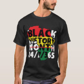 Schwarze Geschichte Monat 24 7 365 T-Shirt (Vorderseite)