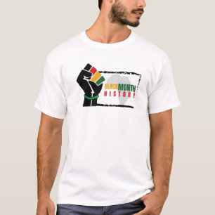 Schwarze Geschichte Monat Afrikaner Ich bin schwar T-Shirt