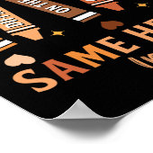 Schwarze Geschichte Monat Afrikanisch Amerikanisch Poster (Ecke)