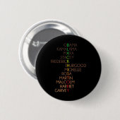 Schwarze Geschichte Monat Afrikanische Amerikaner Button (Vorne & Hinten)