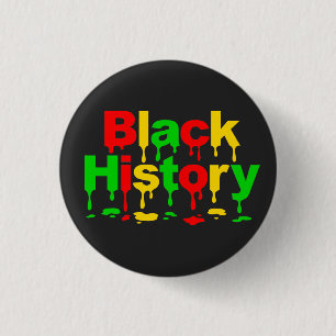 Schwarze Geschichte Monat Afrikanische Amerikaner  Button